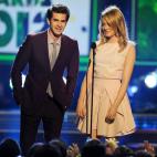 En marzo, cuando presentaron los premios Nickelodeon's 25th Annual Kids' Choice.