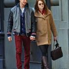 De la mano, en noviembre en Nueva York.