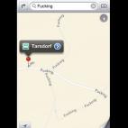 La ciudad de Fucking en Australia ha desaparecido. Vía: http://theamazingios6maps.tumblr.com/