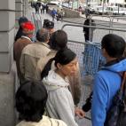 La policía hace un control de acceso en las inmediaciones del Congreso