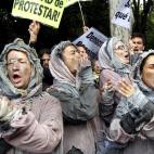 Otros han decidido ir disfrazados.