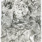 JAMES ROSENQUIST "THE METEOR HITS PICASSO'S BED"