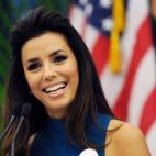 Eva Longoria, a por el voto latino para los demócratas en un acto de Mujeres por Obama en Miami.