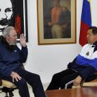 En marzo de 2012, el presidente venezolano, Hugo Chávez, se reunió con Castro