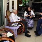 En 2011, el expresidente de EEUU visitó a Castro en su casa en La Habana