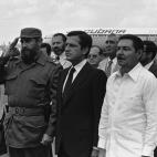El presidente Adolfo Suárez en su visita a la Habana en 1978