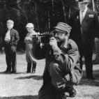 El presidente ruso estrechaba relaciones con Fidel Castro