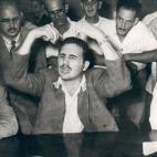 En una imagen sin fecha, el joven Fidel Castro