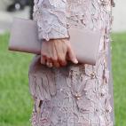 La princesa ha vuelto a optar por el diseñador Felipe Varela, uno de sus preferidos.