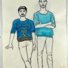 Han creado la firma de moda masculina TU ISÓSCELES YO ESCALENO