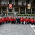 Tras la audiencia de los Príncipes de Asturias a los galardonados.