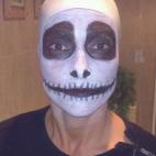 Un maquillaje de Halloween escalofriante