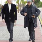 Los presentadores Juan Imedio y Florentino Fernández.