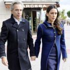 El actor Imanol Arias y la diseñadora Irene Meritxel.