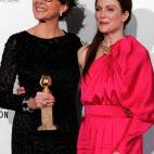 ¡ Annette Bening y Julianne Moore! "Tengo un girl crush con ellas. Mataría por llegar a tener la mitad de la carrera que ellas han tenido después de los 40", dijo a Marie Claire