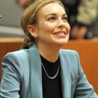 En marzo de 2012, en una de sus visitas a los tribunales, para lo que suele vestirse mucho más sobria de lo habitual.