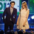 En marzo, cuando presentaron los premios Nickelodeon's 25th Annual Kids' Choice.