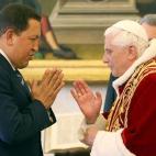 En 2006, en una visita en el Vaticano al Papa Benedicto XVI