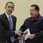 En 2009, con el presidente estadounidense, Barack Obama