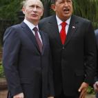 En 2010, con el presidente ruso, Vladimir Putin