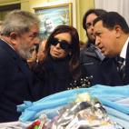 En 2010, en el funeral del expresidente Néstor Kirchner