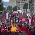 En un mítin en septiembre de 2012