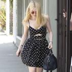La actriz Dakota Fanning, este junio en Los Angeles.