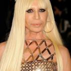 La diseñadora Donatella Versace, en la gala del MET Schiaparelli and Prada: Impossible Conversations, en mayo en Nueva York.