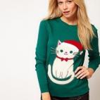 Con un gatito (también navideño), de Asos (41,67 €).
