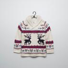 Porque los niños también pueden ponerse navideños. Jersey de renos, entre los 6 y los 36 meses (19,95 €).