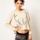 Con la cabeza de un reno, de Illustrated People para Asos (52,09 €)