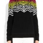 Jersey de lana merina en negro y con colores, de Proenza Schouler para Net-a-porter (820 €).
