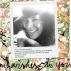 La bloguera y fotógrafa de moda Garance Doré desea una Feliz Navidad a todos sus lectores: "Amor, risas, chocolate, dondequiera que estéis estáis en mi corazón".