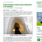 "El alojamiento está catalogado con el mayor reconocimiento en turismo polar de Isla Elefante: las Tres Estalactitas de Hielo".
