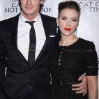 Con el actor Alex Hurt