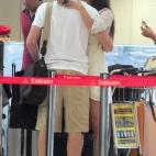 En Barajas (Madrid), en julio de 2011.