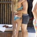 Rafael Van Der Vaart y su mujer Sivie