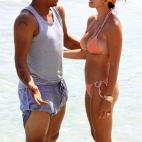 Roberto Carlos y Mariana Lucon