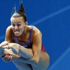 La saltadora italiana Tania Cagnotto