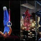 Matteo Morandi, en plan Spiderman.