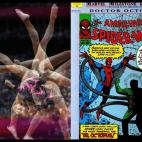 Hay fotografías que multiplican los brazos y piernas de los deportistas, en plan Doctor Octopus (Doctor Pulpo).