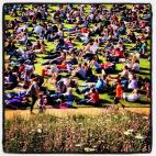 Móvil e Instagram. En el Olympic Park. | Marianna Massey