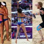 En estos Juegos se ha visto el 'boom ' de las cintas Kinesio, un método de vendaje neuromuscular. | Getty