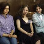 Las integrantes de Pussy Riot. | EFE
