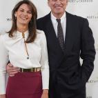 Una pareja muy bien avenida en un acto en mayor de 2015.