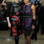 Con la diseñadora Monique Pean.