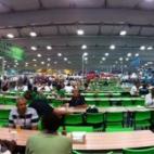 A Marc Salles, de la selección española de Hockey, le ha llamado la atención el comedor. Lo ha contado en Twitter: @marc_salles