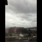 Este miércoles, Iker Muniain, de la selección española de fútbol en los Juegos de Londres, se levantó y hacía este tiempo: "En esta ciudad no sale el sol ni sin querer".