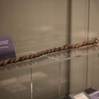 L&aacute;tigo utilizado por los Kapos para fustigar, estrangular o matar a los prisioneros.