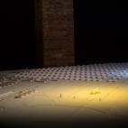 R&eacute;plica del campo de concentraci&oacute;n.